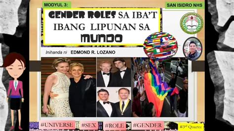 Gender Roles sa Iba't Ibang Lipunan sa Mundo - YouTube