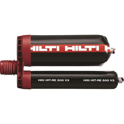 Hilti HIT-RE 500 V3 11.1 fl. oz. Epoxy Adhesive 2123401 - The Home Depot