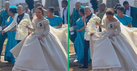 Limpopo Bride Gets Dragged for Wearing ZCC Badge on Beautiful Wedding ...