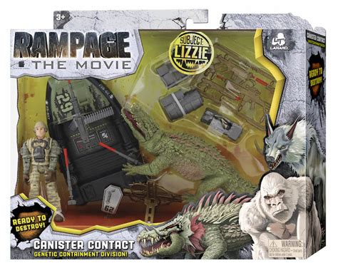 Rampage Movie Toys Exclusively At Wal-Mart