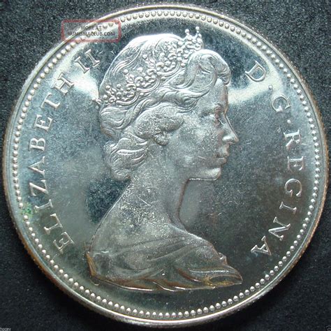 1967 Canada Silver Dollar Coin