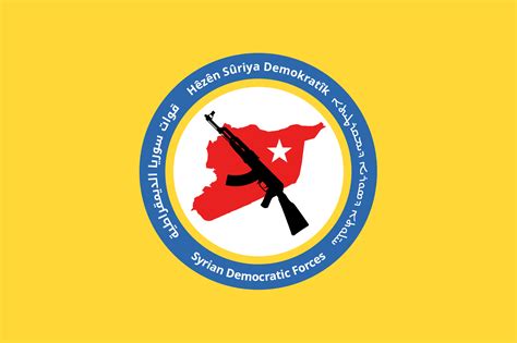 I redesigned the Syrian Democratic Forces (SDF) flag : r/vexillology