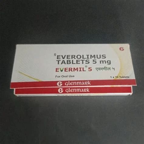 5mg Everolimus Tablets at Rs 5650/box | Everolimus Tablet in Pune | ID ...