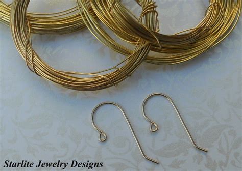 14K Solid Gold Earwires ~ Shepherd Hooks ~ Ear Wires Solid… | Flickr