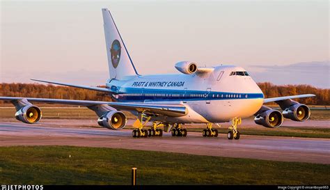 Aviation Enthusiasts; (1 of 2) Ever seen a 5 engined 747SP? P&W Canada's testbed is interesting ...