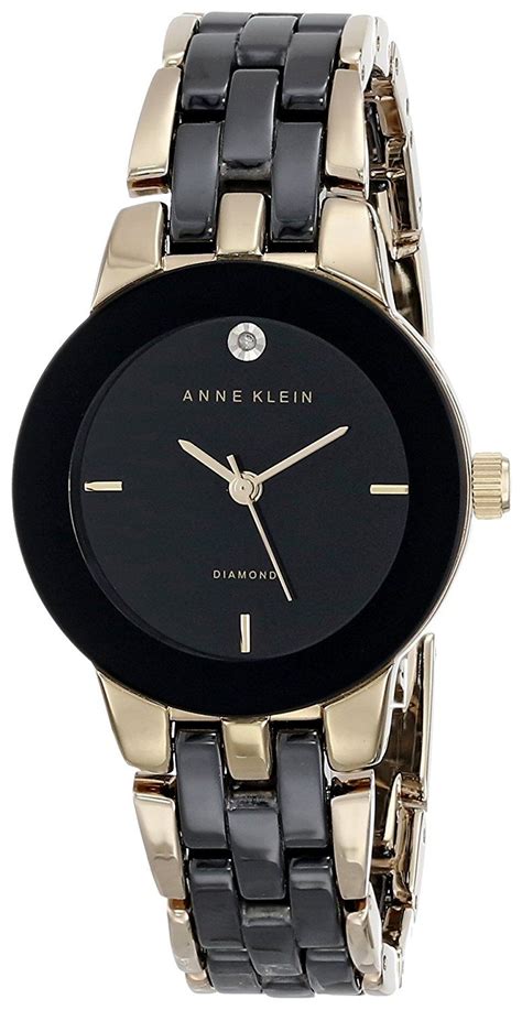 Anne Klein Women's Genuine Diamond Dial Ceramic Bracelet Watch | Fashion watches, Bracelet watch ...