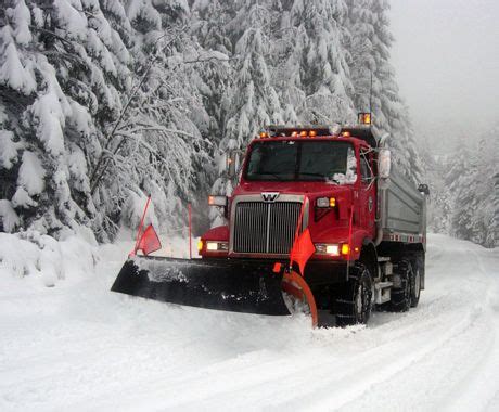 Heavy Duty Snow Plow Trucks for sale in Southern California. | Snow plow, Snow equipment, Snow ...