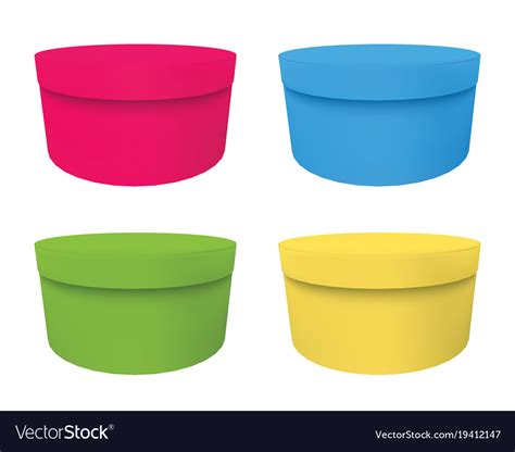 A set of boxes gift on birthday Royalty Free Vector Image