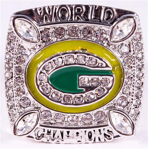 Aaron Rodgers 2010 Green Bay Packers Super Bowl Championship Replica Ring | Pristine Auction