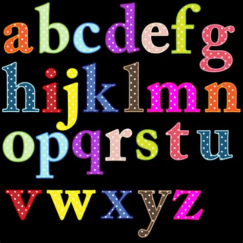 Alphabet Letters Colorful Free Stock Photo - Public Domain Pictures