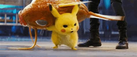 GIF by POKÉMON Detective Pikachu - Find & Share on GIPHY | Pikachu, Pokemon movies, Pikachu art