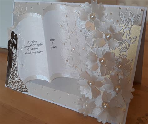 Wedding Card - Handmade and Personalised