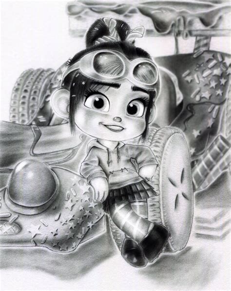 Vanellope Von Schweetz from the Disney movie Wreckit Ralph. This pic is a snapshot of Vanellope ...