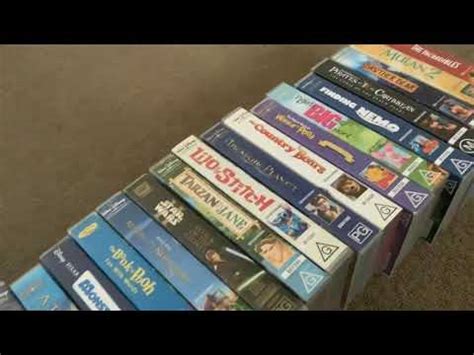 My Walt Disney Home Entertainment VHS Collection - YouTube