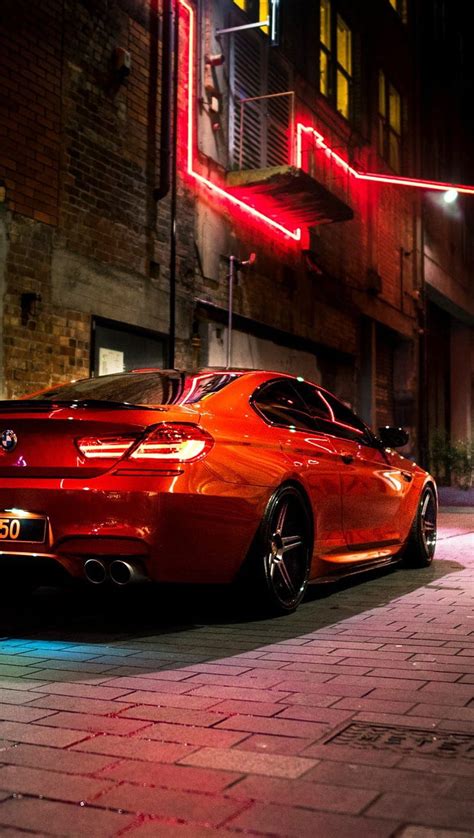 Bmw M6, car, lights, night, HD phone wallpaper | Peakpx