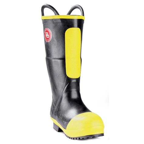 Fireman Heat Insulation Waterproof Anti-stabfirefighting Rubberboots - Buy Fire Fighting Rubber ...