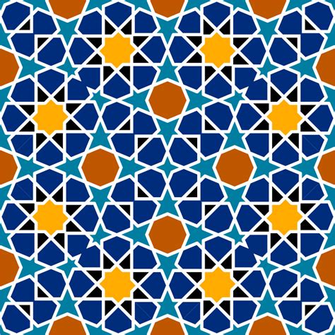 Islamic Geometric Tile 2 - Openclipart