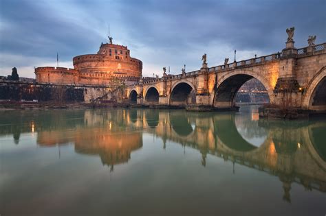 Castel Sant Angelo, Ponte Sant Angelo, Rome, Italy | Anshar Images