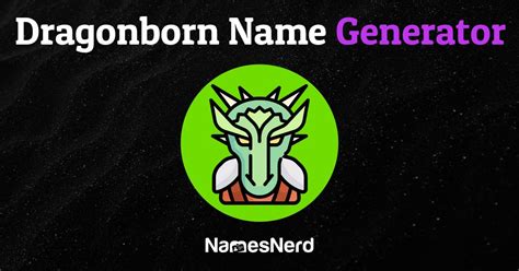 Dragonborn Name Generator
