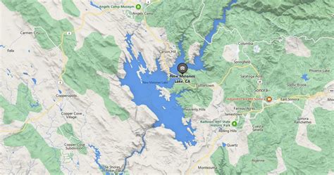 New Melones Lake Map - Adiana Klarrisa