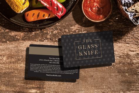 The Glass Knife Gift Cards