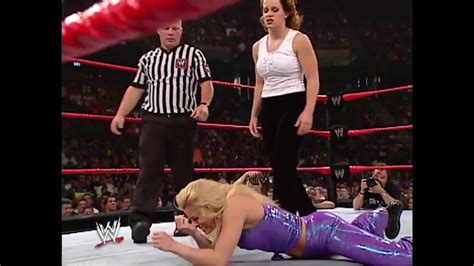Trish Stratus vs Victoria (Womens Championship) RAW July 15, 2002 - YouTube