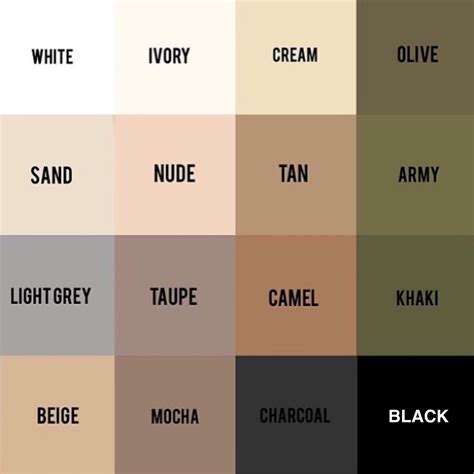 neutral colors for clothes - Yahoo Search Results | Color, Minimalist wardrobe, Color palette