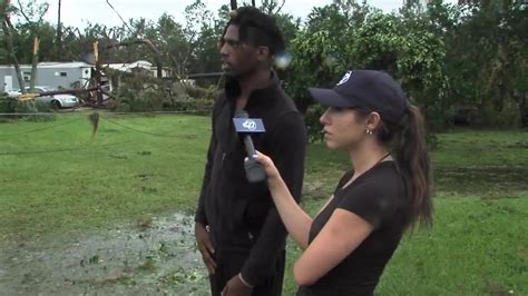 Neighbors in Perry, Florida survey the damage Hurricane Idalia left behind