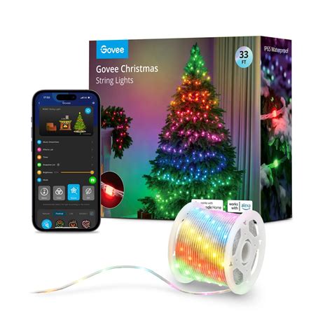 Govee Christmas String Lights Review - Seek & Score