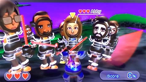 Wii sports resort storm island (All stage 19 castle stages) - YouTube