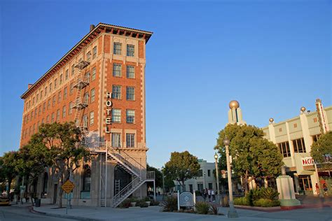 Culver Hotel in downtown Culver City, Culver Blvd, Los Angeles, Photograph by Peter Bennett - Pixels