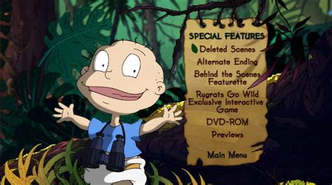 Rugrats Go Wild (2003) – DVD Menus