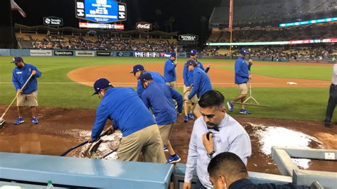 Dodger Stadium flooded with sewage after pipe bursts - ABC7 San Francisco