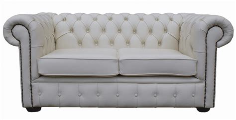 Loading... | White leather chesterfield sofa, White leather sofas, Real leather sofas