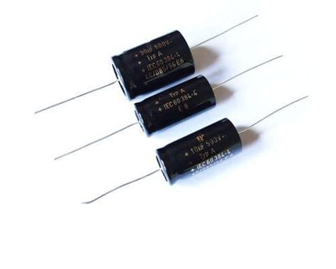 F&T Axial Capacitors 500v - High Quality