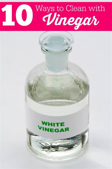 10 Ways to Clean with Vinegar - Simply Stacie