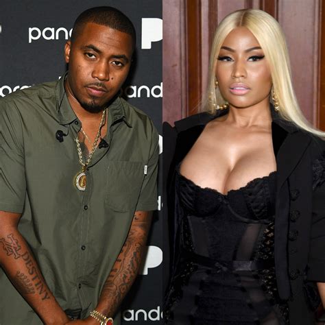 Nas & Nicki Minaj Seemed Extra Flirty At A NYC Lounge