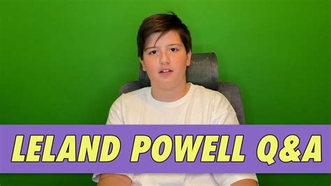 Leland Powell Q&A | Famous Birthdays