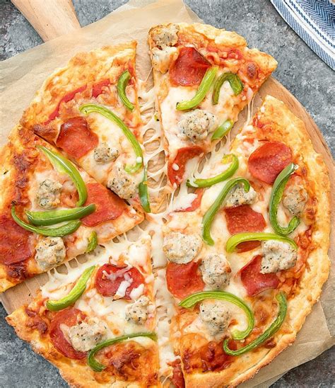 2 Ingredient Pizza Dough (No Yeast Recipe) - Kirbie's Cravings