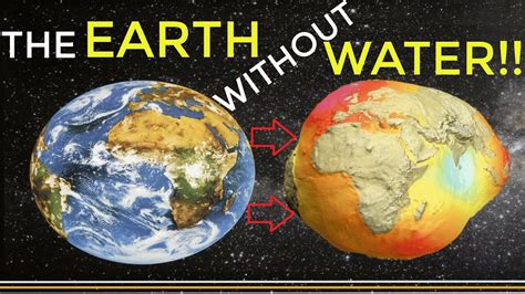 Map Of Earth Without Water - New York Map Poster