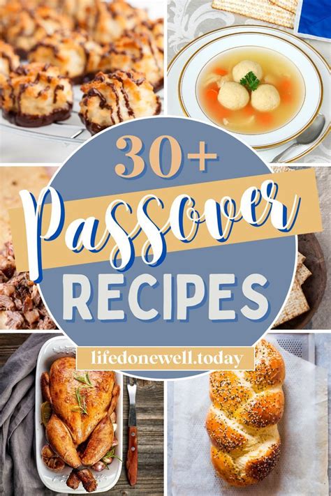 30+ Passover Recipes in 2023 | Passover dishes, Passover recipes ...