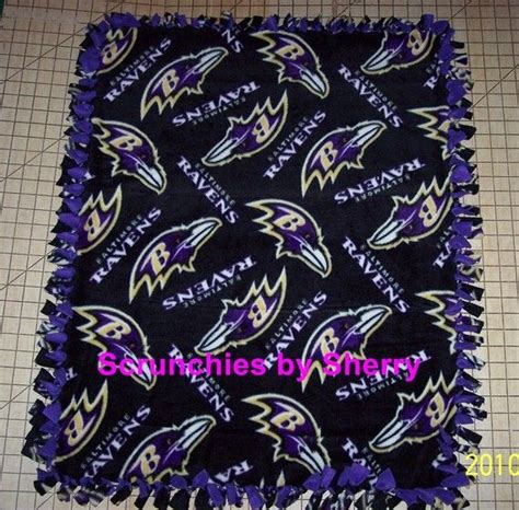 Baltimore Ravens Fleece Baby Blanket Pet Lap NFL Football | Etsy ...