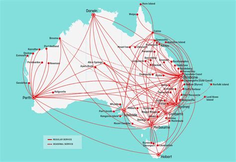 Qantas Route Map July 2021 - Complete Business Travel