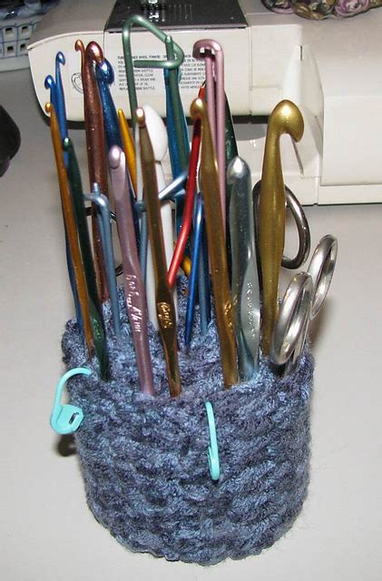 Ravelry: Crocheted Crochet Hook Holder pattern by Armina Parnagian