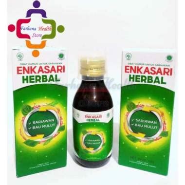 Enkasari Herbal Obat Kumur 120 Ml Lengkap Harga Terbaru Juni 2022 | Blibli