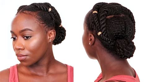 5 Easy Protective Styles for Natural Hair [VIDEOS] - Naturally You