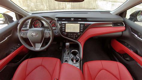 2024 Camry Xse White With Red Interior - Sal Celestine