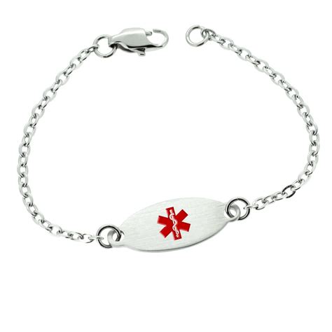 Womens Medical Alert Bracelet | Allergy Alert Bracelet | Medical ID Bands | Medic alert ...