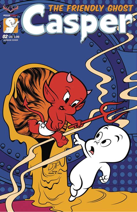 Casper, The Friendly Ghost #2 (Homage Jourdan Cover) | Fresh Comics