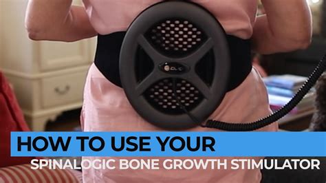 How to use your Spinalogic Bone Growth Stimulator - YouTube